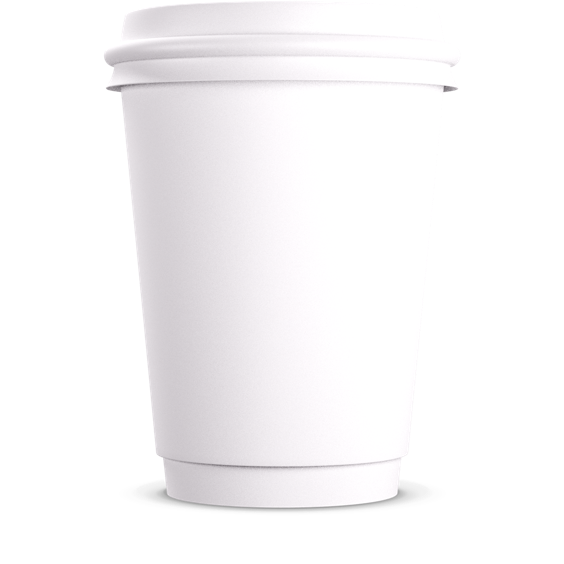 Double Wall Paper Cups Perapack - Double Wall Cups With Lids